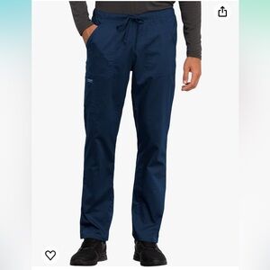 ⚜️UNISEX Cherokee Revolution Medical Scrub Pants WW020 in Navy! NWT!